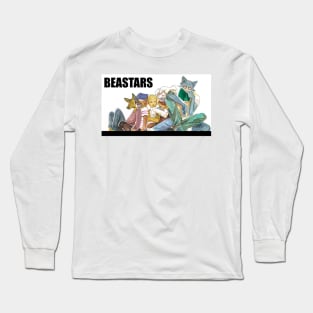 Beastars Legoshi, Jack and Dormitory Friends Spread Long Sleeve T-Shirt